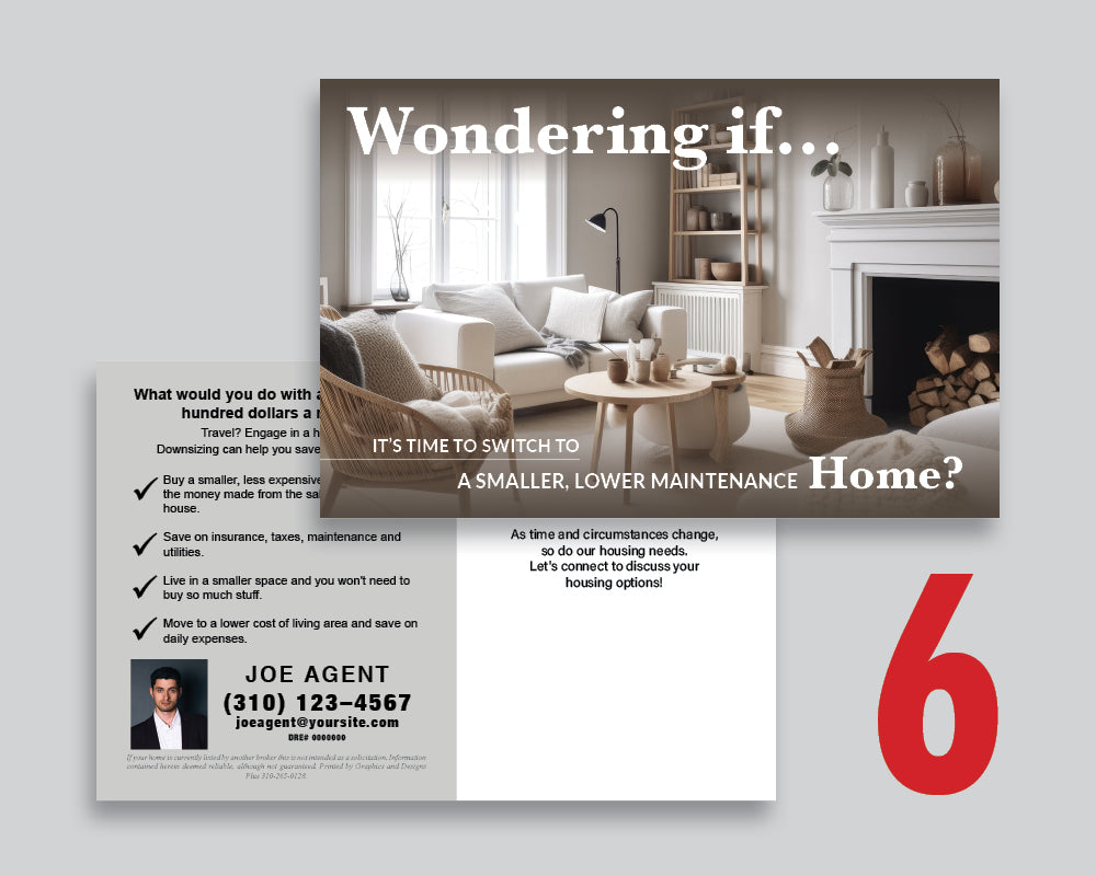 Downsizing Postcards