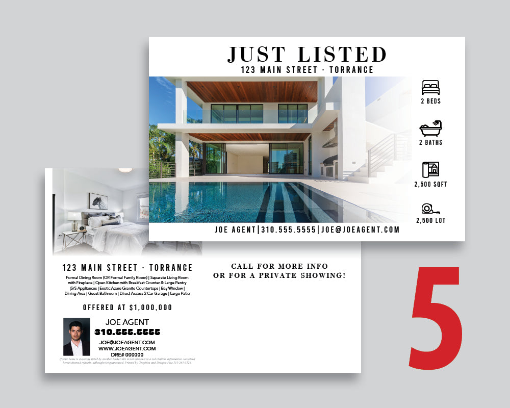 Just Listed Postcards