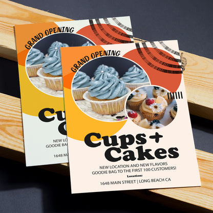 8.5" x 11" Flyers Example Image