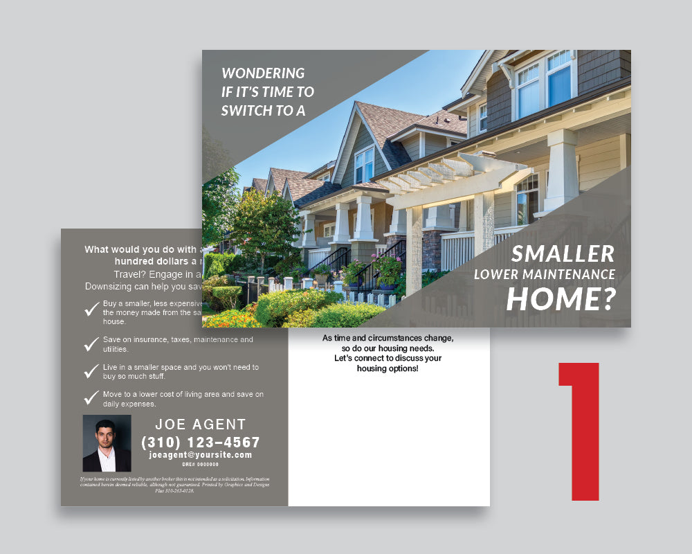 Downsizing Postcards