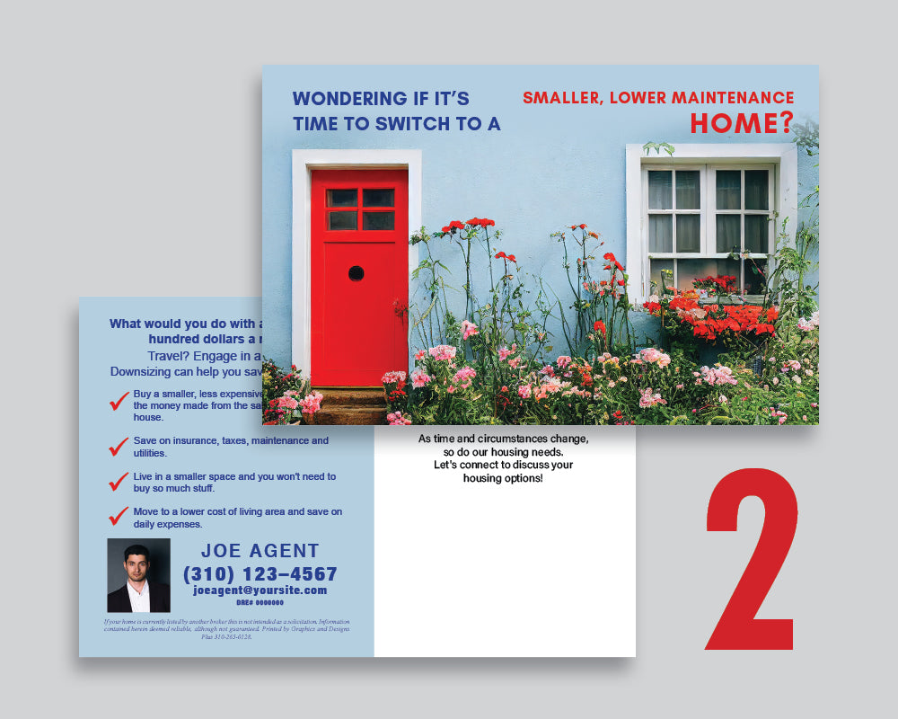 Downsizing Postcards
