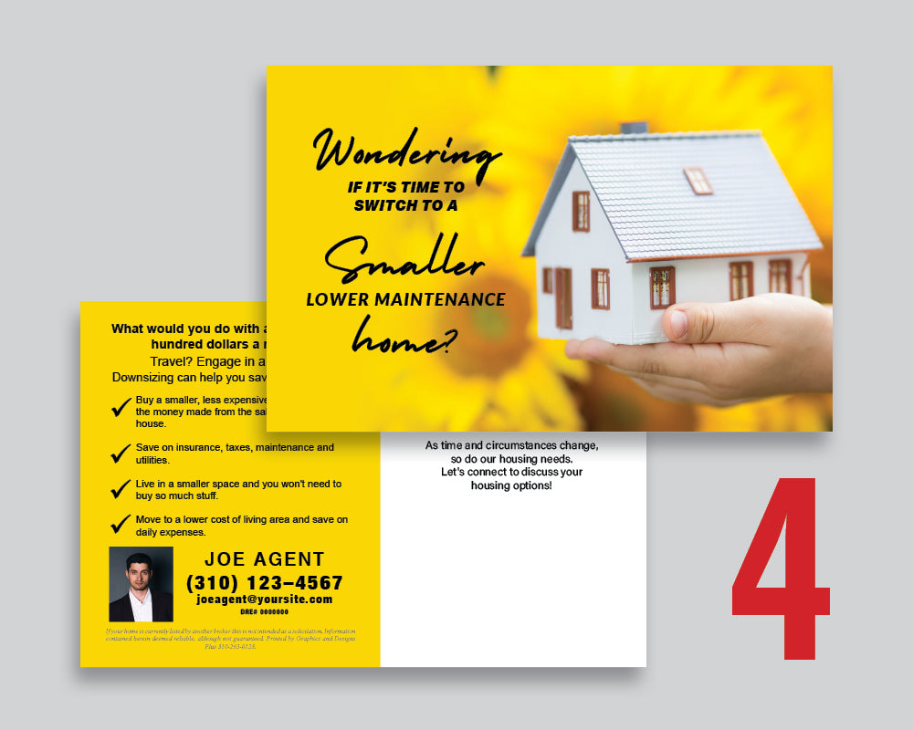 Downsizing Postcards