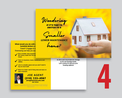 Downsizing Postcards