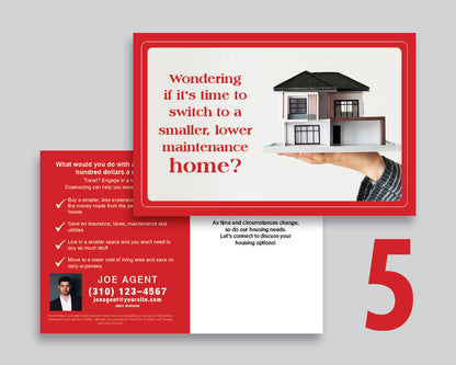 Downsizing Postcards